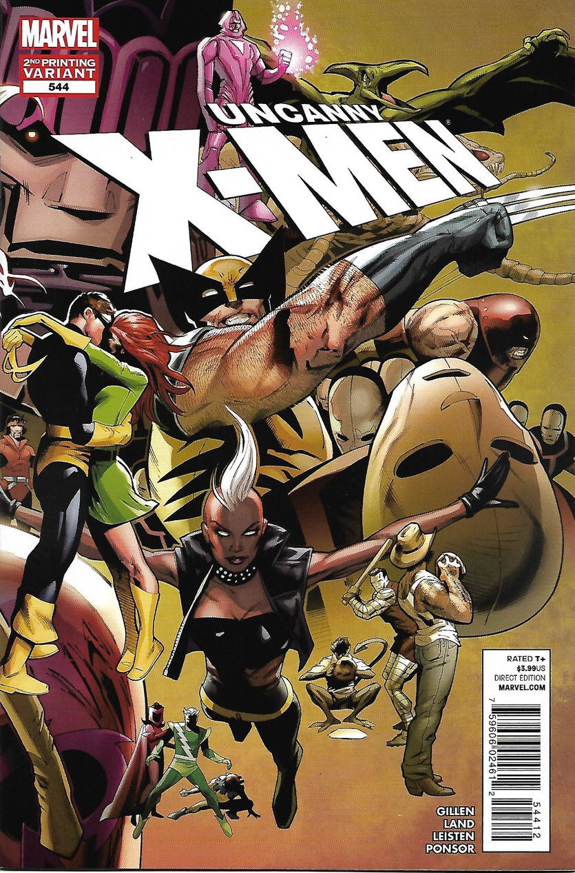 Uncanny X-Men 544 - Marvel Comics (544 - Oct 2011) comic book collectible [Barcode 759606024612] - Main Image 2