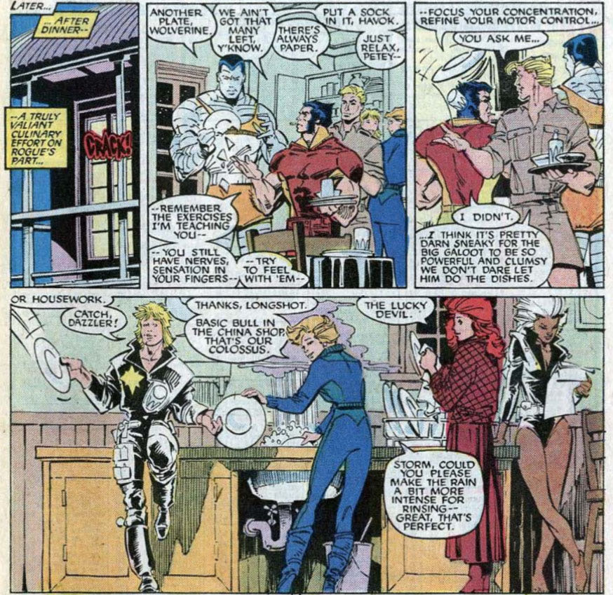 Uncanny X-Men - Marvel (231 - Jul 1988) comic book collectible [Barcode 071486024613] - Main Image 3