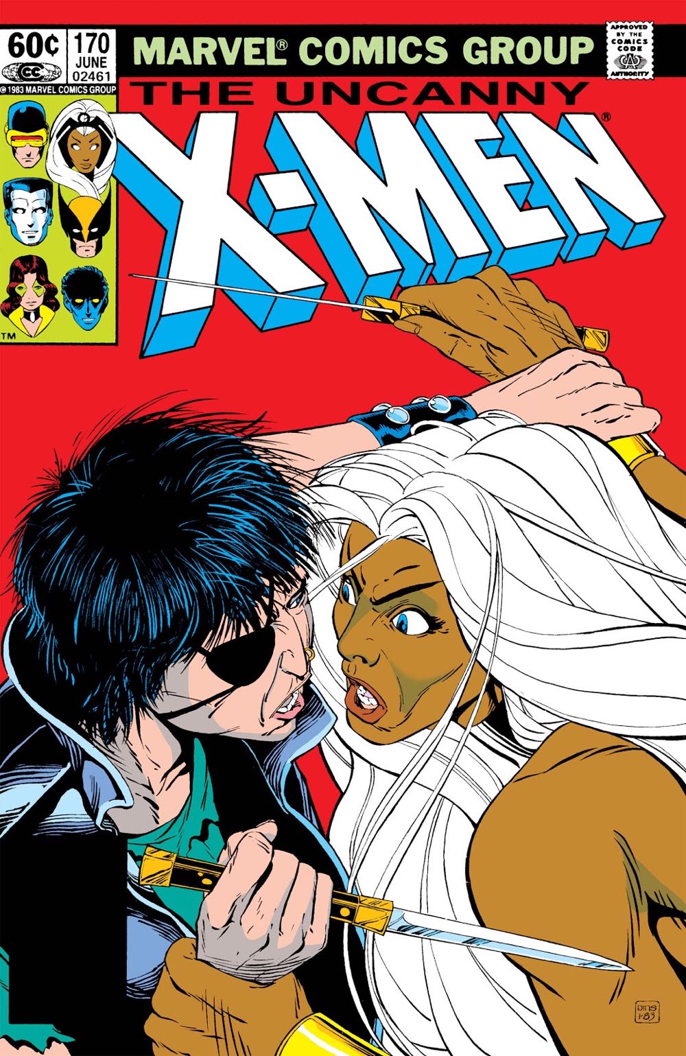 Uncanny X-Men - Marvel (170 - Jun 1983) comic book collectible [Barcode 071486024613] - Main Image 4