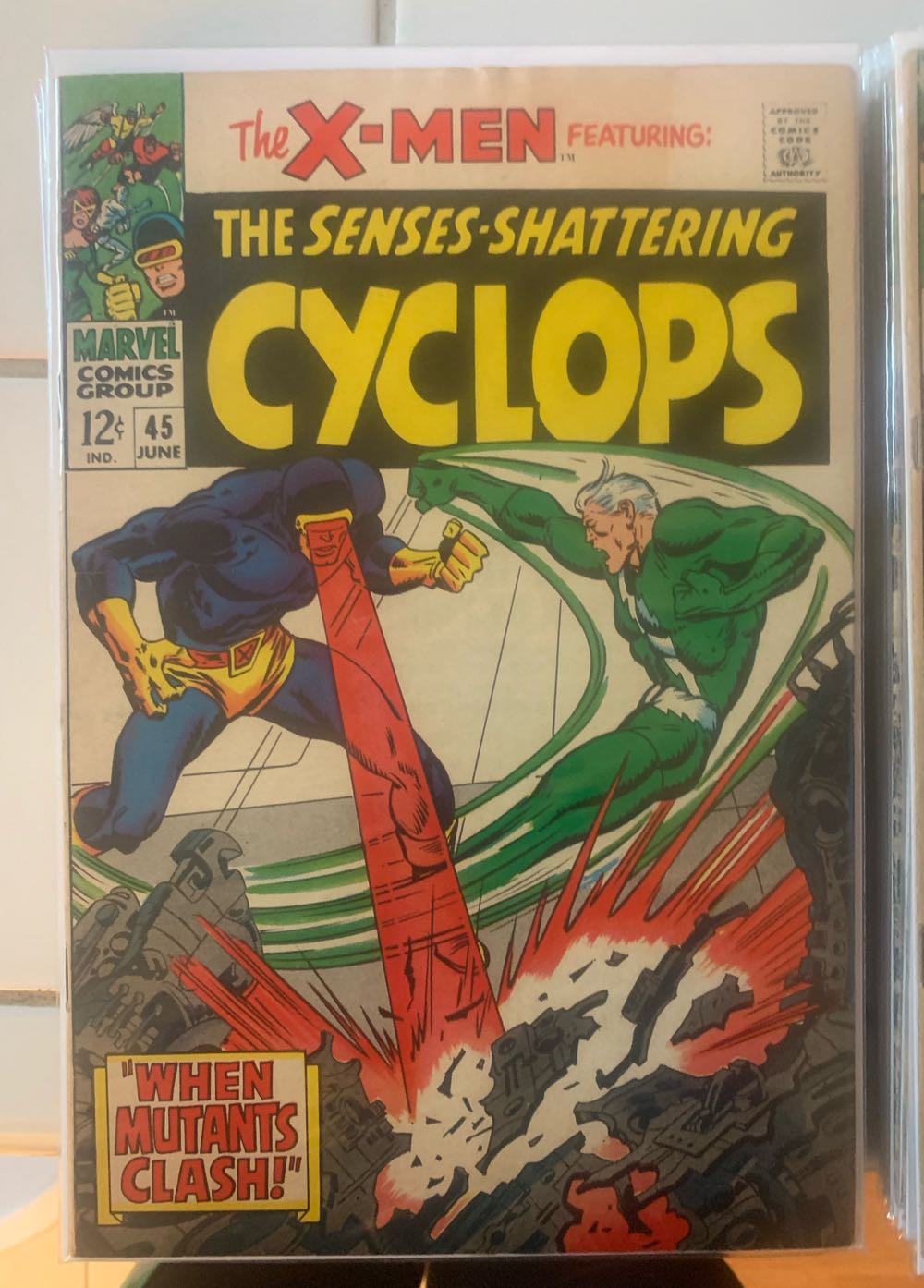 The Uncanny X-Men - Marvel Comics (45 - Jun 1968) comic book collectible [Barcode 9780871355829] - Main Image 2