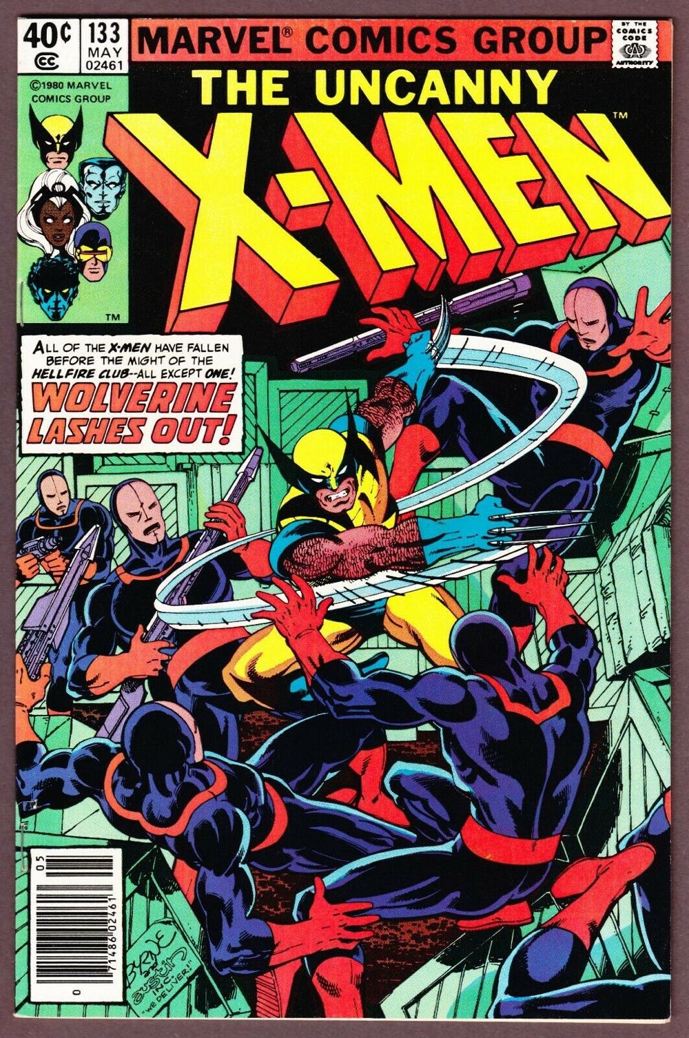 Uncanny X-Men - Marvel (133 - May 1980) comic book collectible [Barcode 9780871355829] - Main Image 3