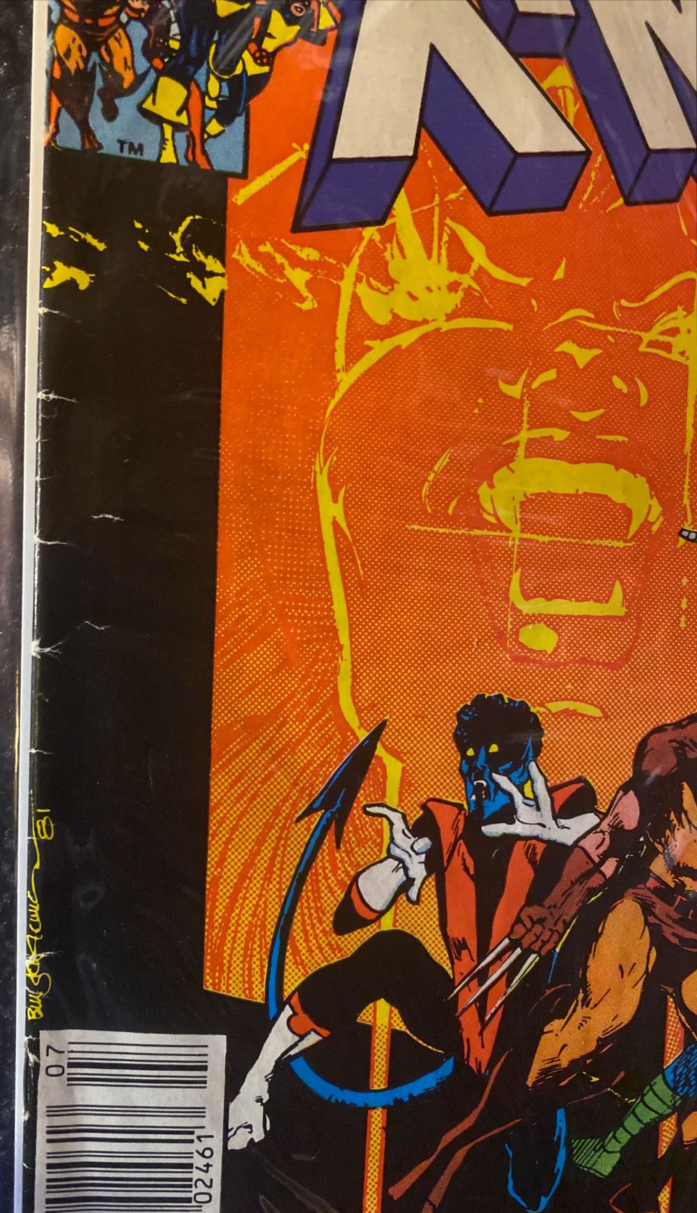 The Uncanny X-Men (1978) - Marvel (159 - Jul 1982) comic book collectible [Barcode 9780871355829] - Main Image 3