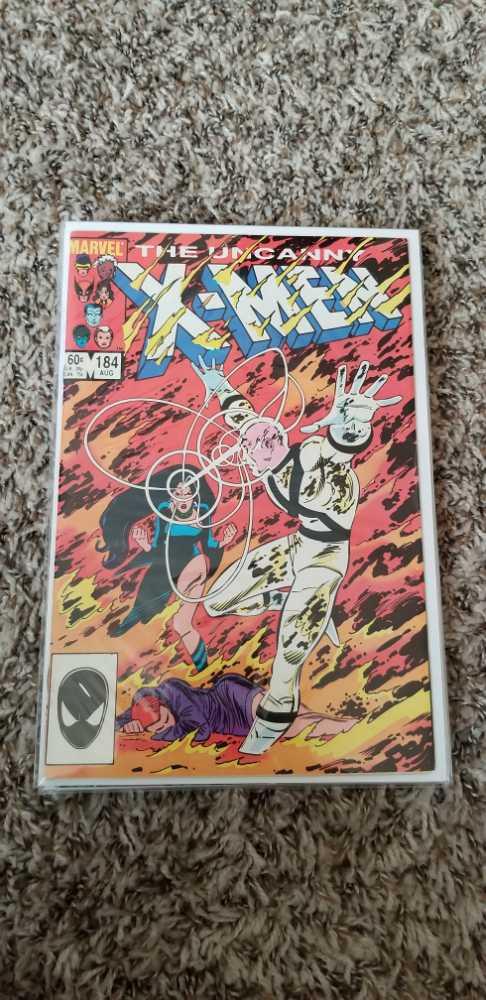 Uncanny X-Men - Marvel Comics Group (184 - Aug 1984) comic book collectible [Barcode 9780871355829] - Main Image 2