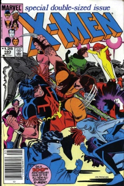 Uncanny XMen - Marvel (193 - May 1985) comic book collectible [Barcode 9780871355829] - Main Image 1