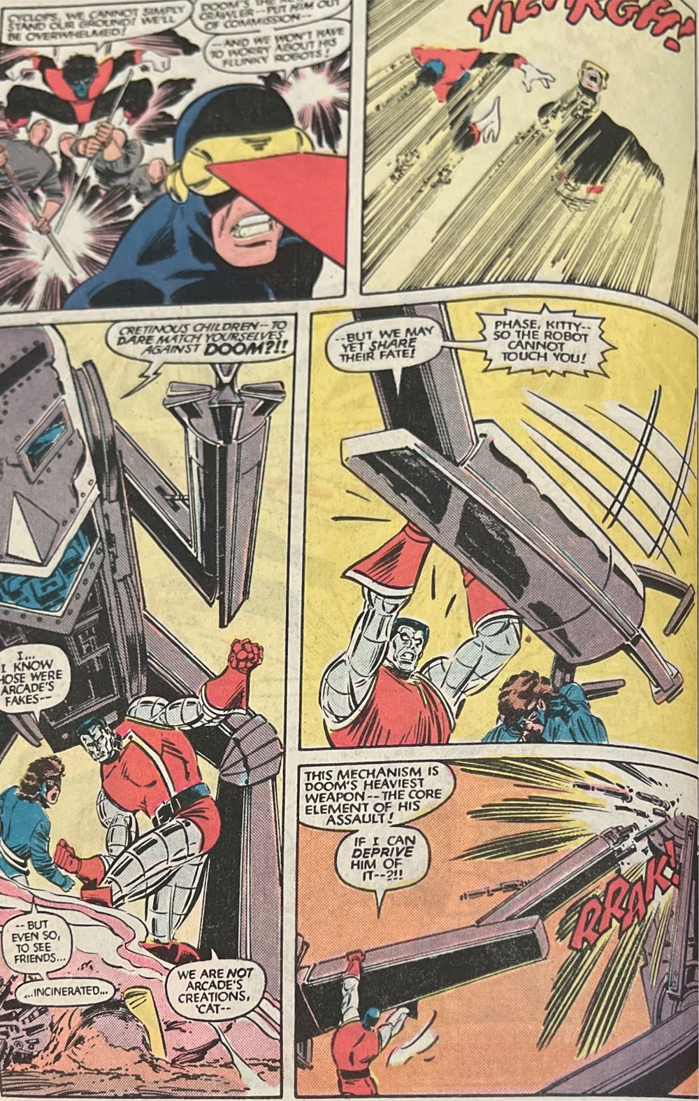 Uncanny X-Men, The - Marvel Comics (197 - Sep 1985) comic book collectible [Barcode 9780871355829] - Main Image 3