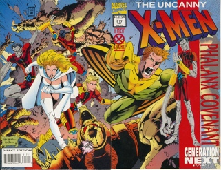Uncanny X-Men - Marvel Comics (317 - Oct 1994) comic book collectible [Barcode 759606024612] - Main Image 1