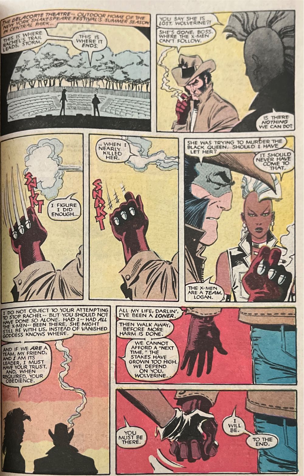 The Uncanny X-Men - Marvel Comics Group (210 - Oct 1986) comic book collectible [Barcode 9780871355829] - Main Image 3