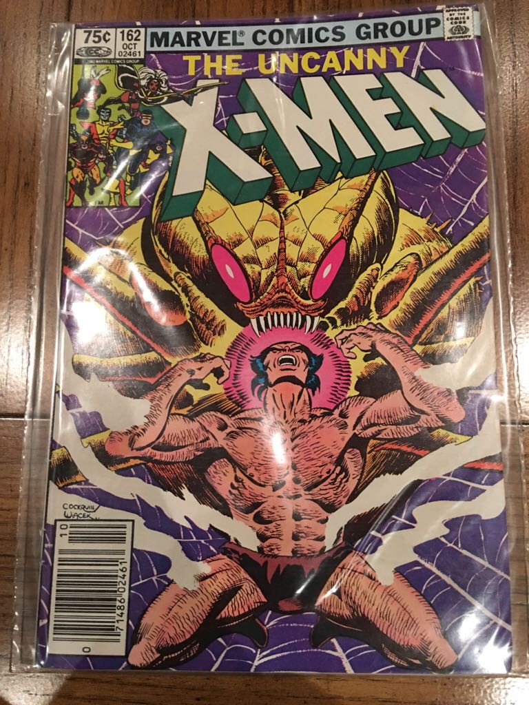 The Uncanny X-Men - Marvel Comics (162 - Oct 1982) comic book collectible [Barcode 071486024613] - Main Image 2