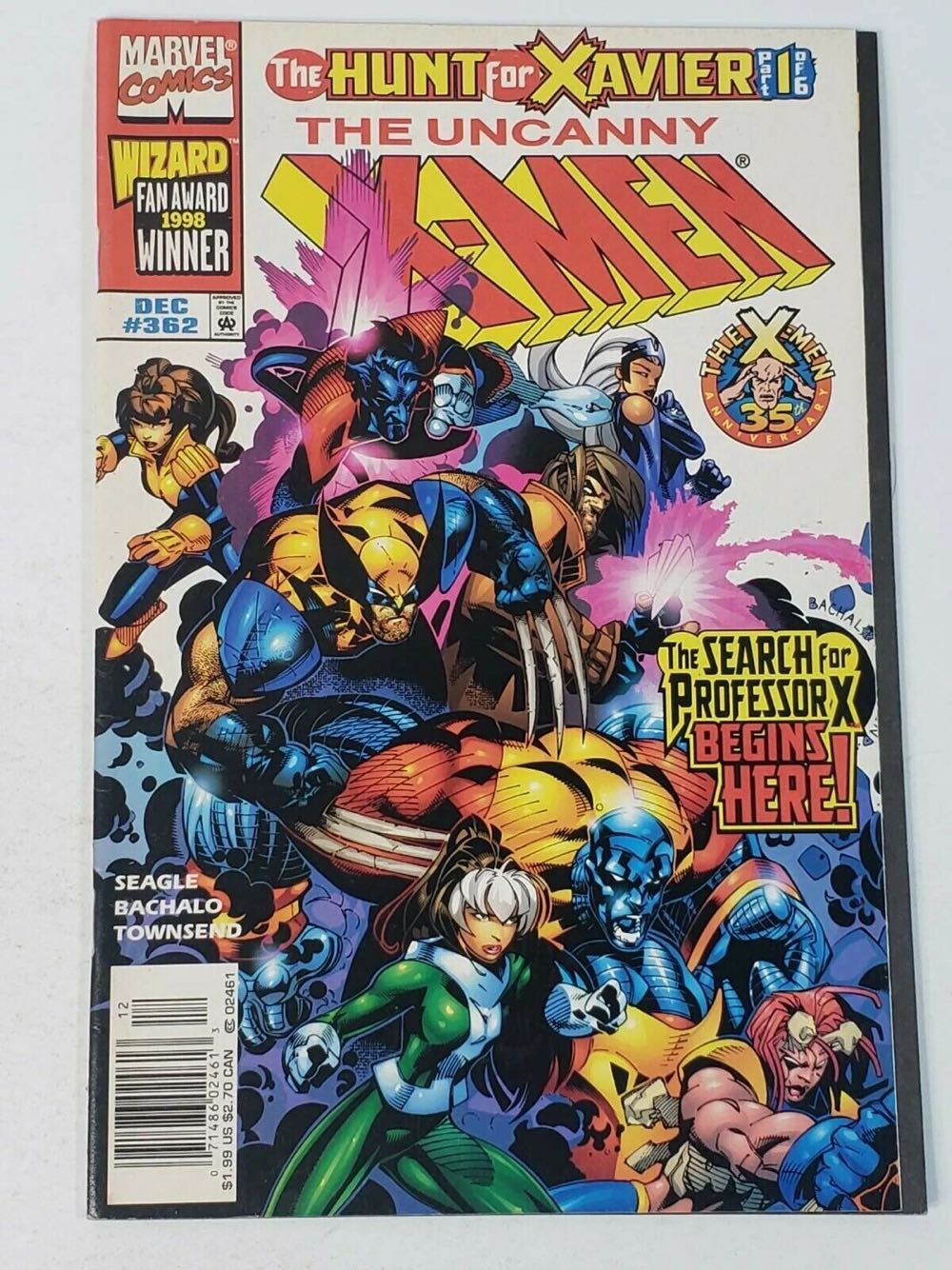 Uncanny X-Men - Marvel Comics (324 - 09/1995) comic book collectible [Barcode 759606068975] - Main Image 3
