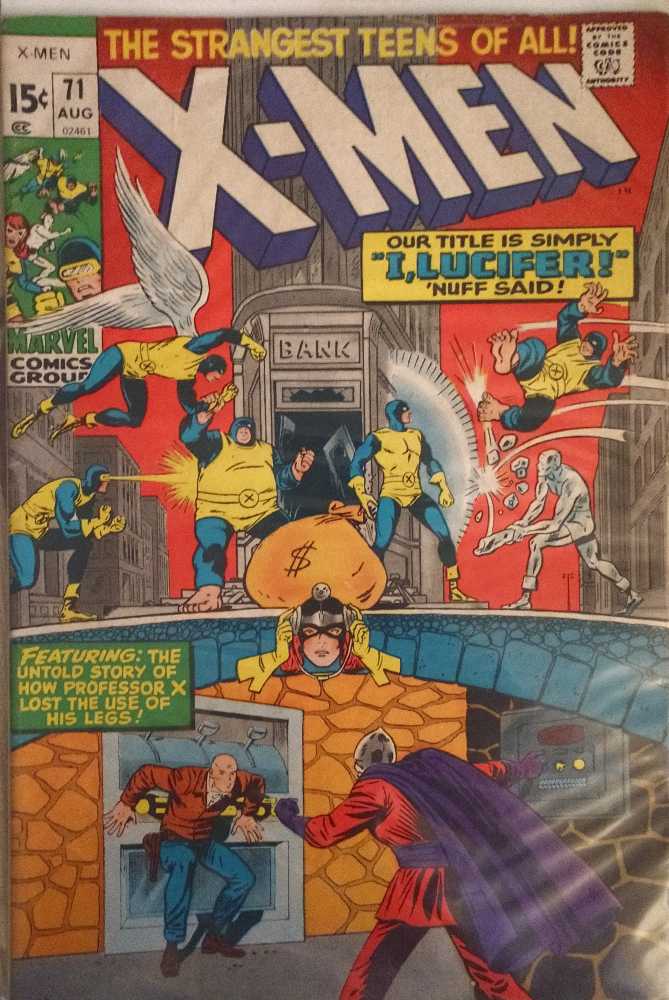 The Uncanny X-Men - Marvel Comics Group (71 - Aug 1971) comic book collectible [Barcode 071486024613] - Main Image 2