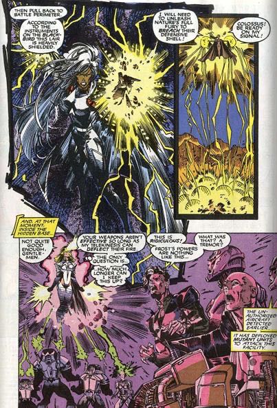 Uncanny X-Men (1st) - Marvel Comics (282 - 11/1991) comic book collectible [Barcode 009281024613] - Main Image 4