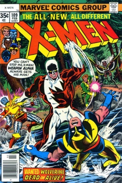 Uncanny X-Men - Marvel Comic (109 - Feb. 1977) comic book collectible [Barcode 071486024613] - Main Image 1