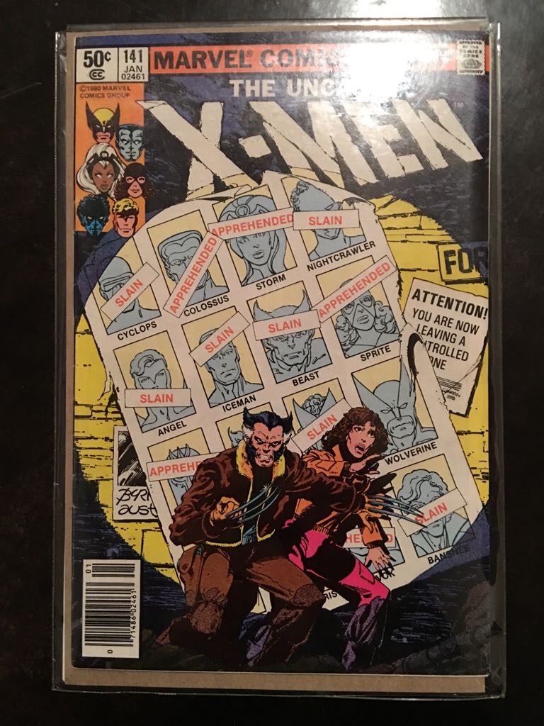 Uncanny X-Men - Marvel Comics Group (141 - 01/1981) comic book collectible [Barcode 071486024613] - Main Image 2