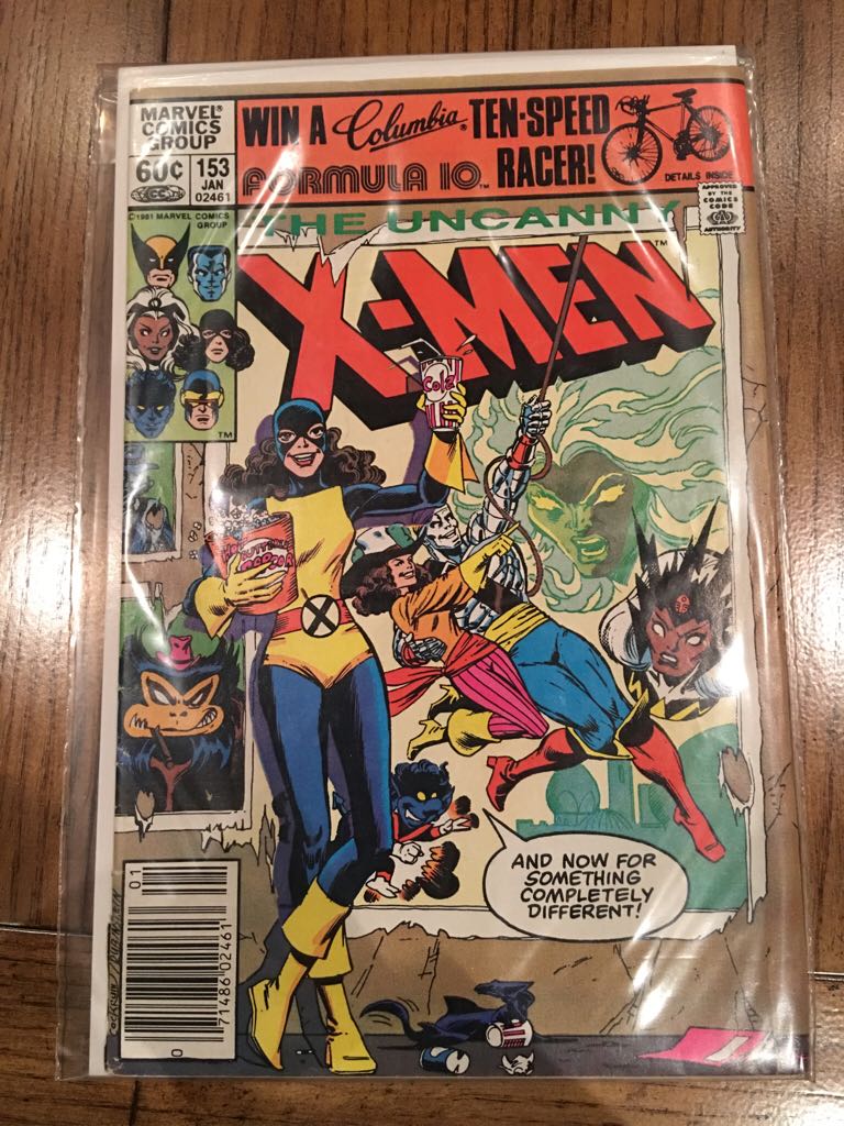 Uncanny X-Men (1963) - Marvel (153 - Jan 1982) comic book collectible [Barcode 071486024613] - Main Image 2