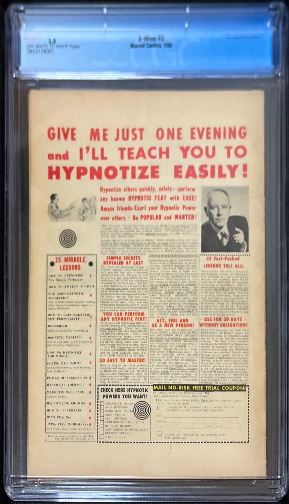 The Uncanny X-Men - Marvel Comics Group (3 - Jan 1964) comic book collectible [Barcode 5960607354] - Main Image 2