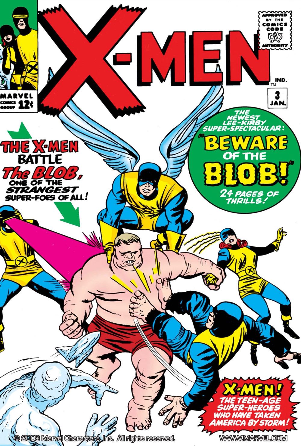 The Uncanny X-Men - Marvel Comics Group (3 - Jan 1964) comic book collectible [Barcode 5960607354] - Main Image 3