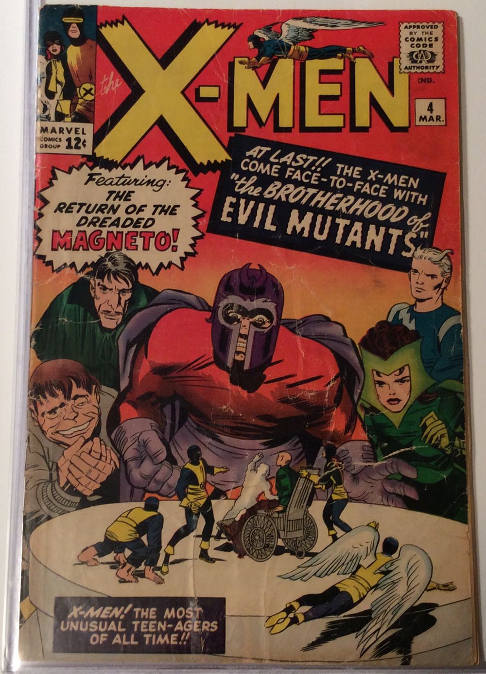 X-Men - Marvel Comics (4 - 03/1964) comic book collectible [Barcode 5960607354] - Main Image 2