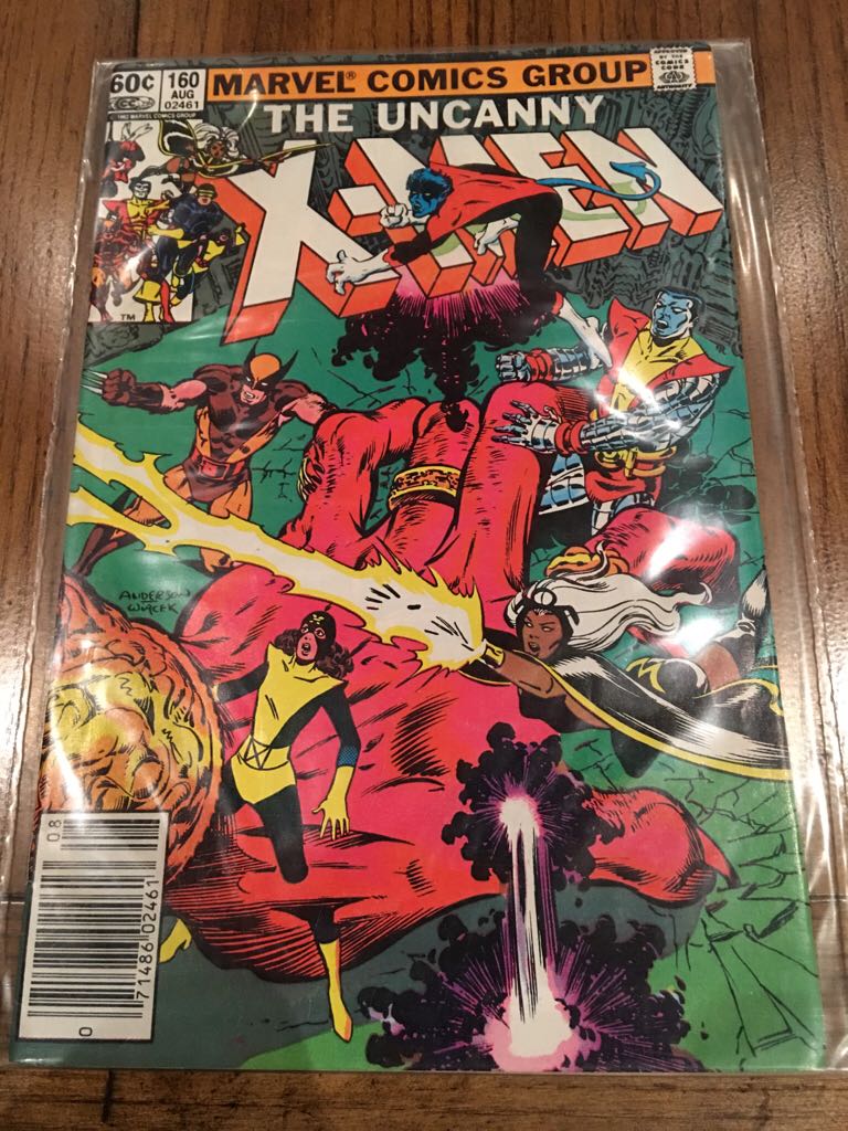 Uncanny X-Men - Marvel Comics (160 - Aug 1982) comic book collectible [Barcode 071486024613] - Main Image 2
