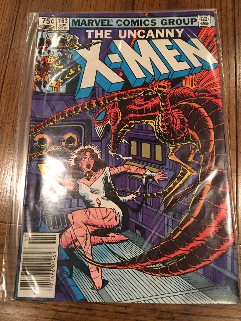 Uncanny X-Men - Marvel (163 - Nov 1982) comic book collectible [Barcode 071486024613] - Main Image 2