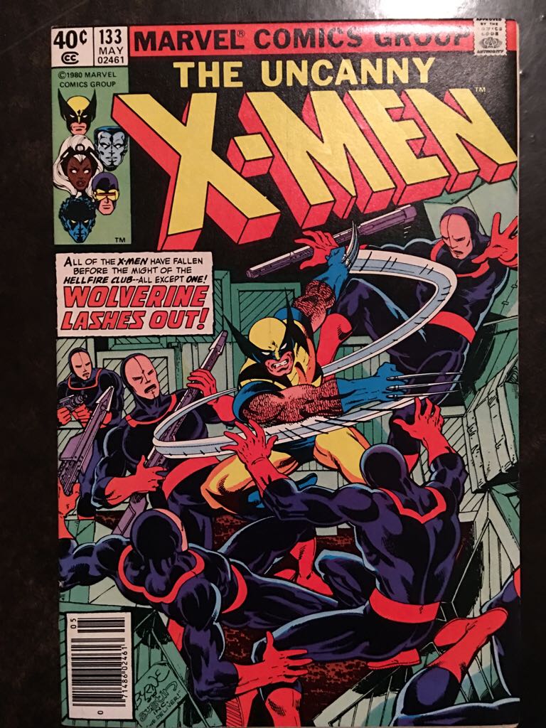 Uncanny X-Men - Marvel Comic (133 - May 1980) comic book collectible [Barcode 071486024613] - Main Image 2