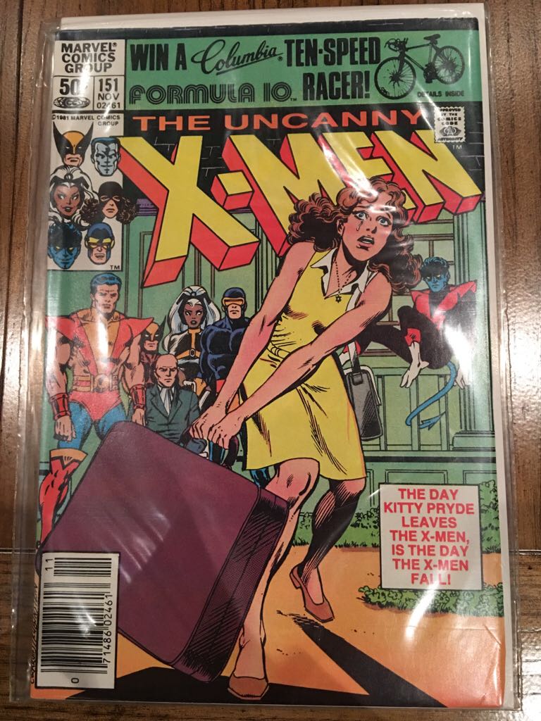 X-men - Marvel (151 - Nov 1981) comic book collectible [Barcode 071486024613] - Main Image 2