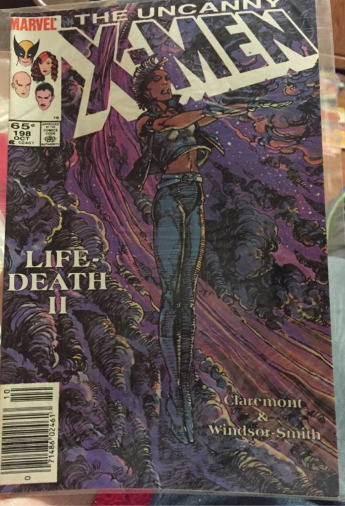 Uncanny X-Men - Marvel Comics (198 - Oct 1985) comic book collectible [Barcode 071486024613] - Main Image 1