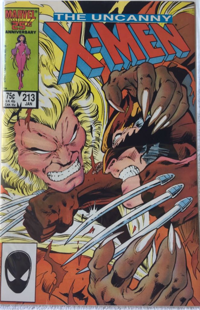 The Uncanny X-Men - Marvel comics (213 - Jan 1987) comic book collectible - Main Image 1