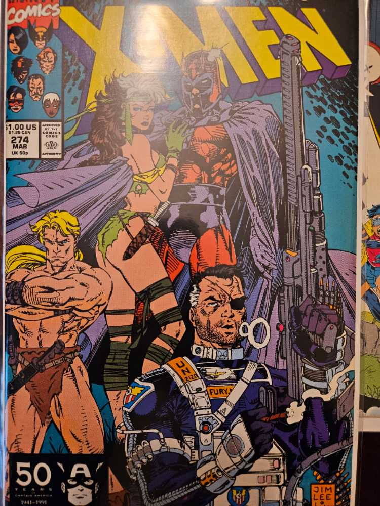 Uncanny X-Men (1963) - Marvel Comics (274) comic book collectible [Barcode 071486024613] - Main Image 2