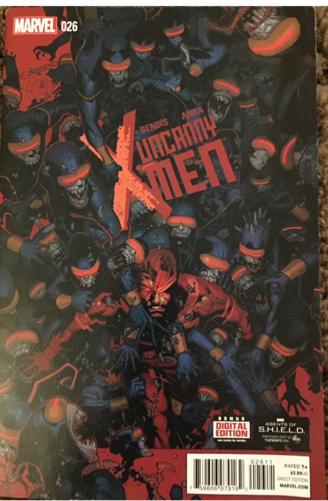 The Uncanny X-Men - Marvel Comics (26 - Nov 2014) comic book collectible [Barcode 75960607916202611] - Main Image 1