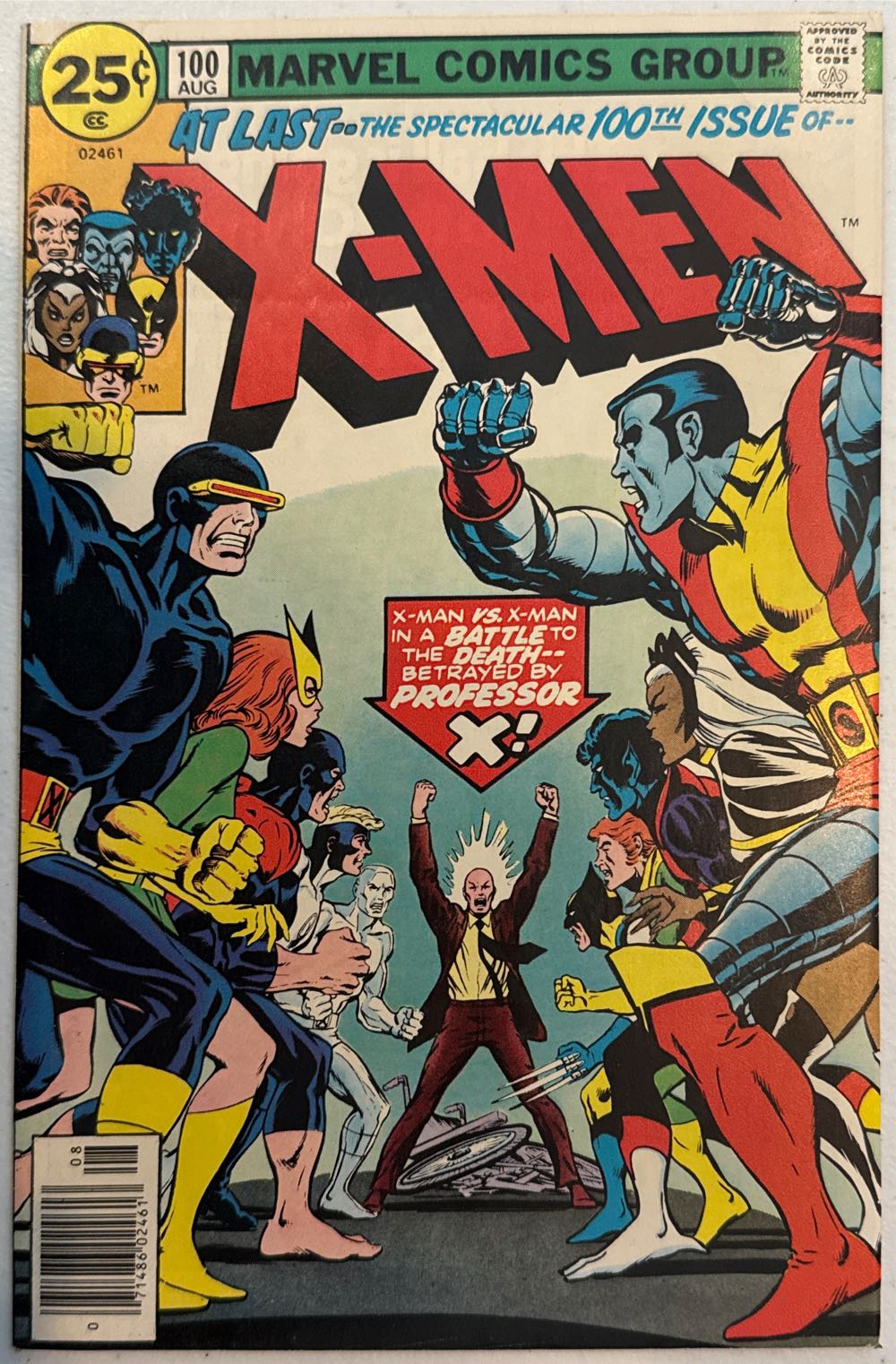 The Uncanny X-Men - Marvel Comics Group (100 - Aug 1976) comic book collectible - Main Image 2