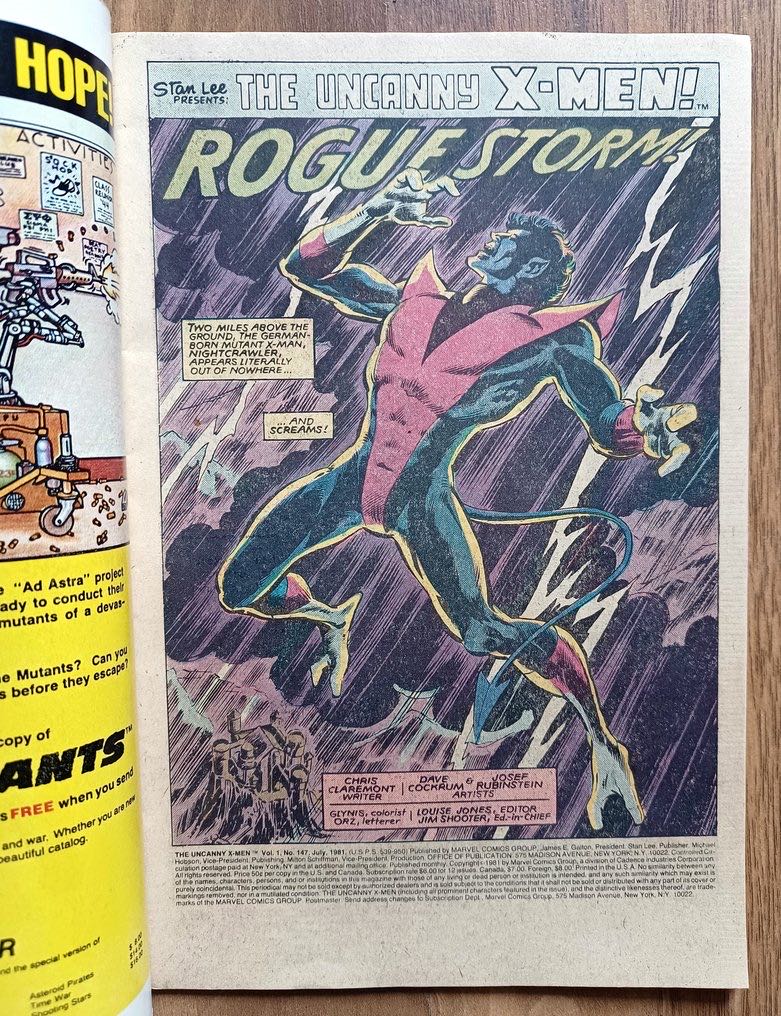 The Uncanny X-Men - Marvel (144 - Apr 1981) comic book collectible - Main Image 2