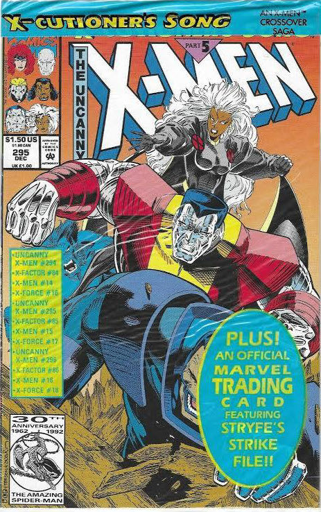 Uncanny X-Men Vol 1 - Marvel Comics (295 - Dec 1992) comic book collectible - Main Image 2