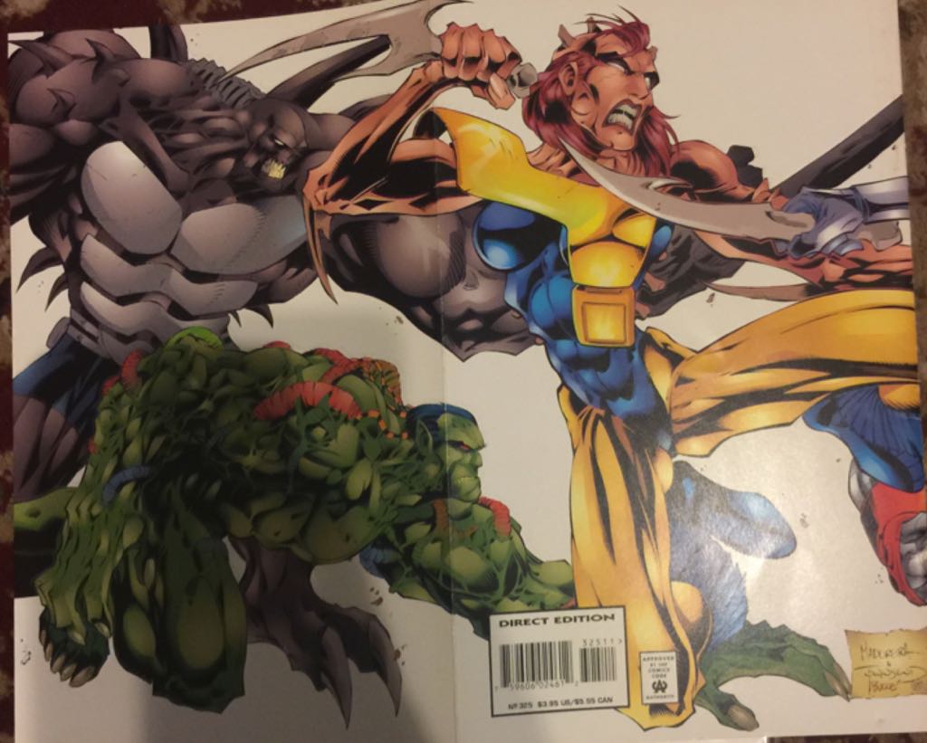 The Uncanny X-Men - Marvel (325 - Oct 1995) comic book collectible [Barcode 75960602461232511] - Main Image 2