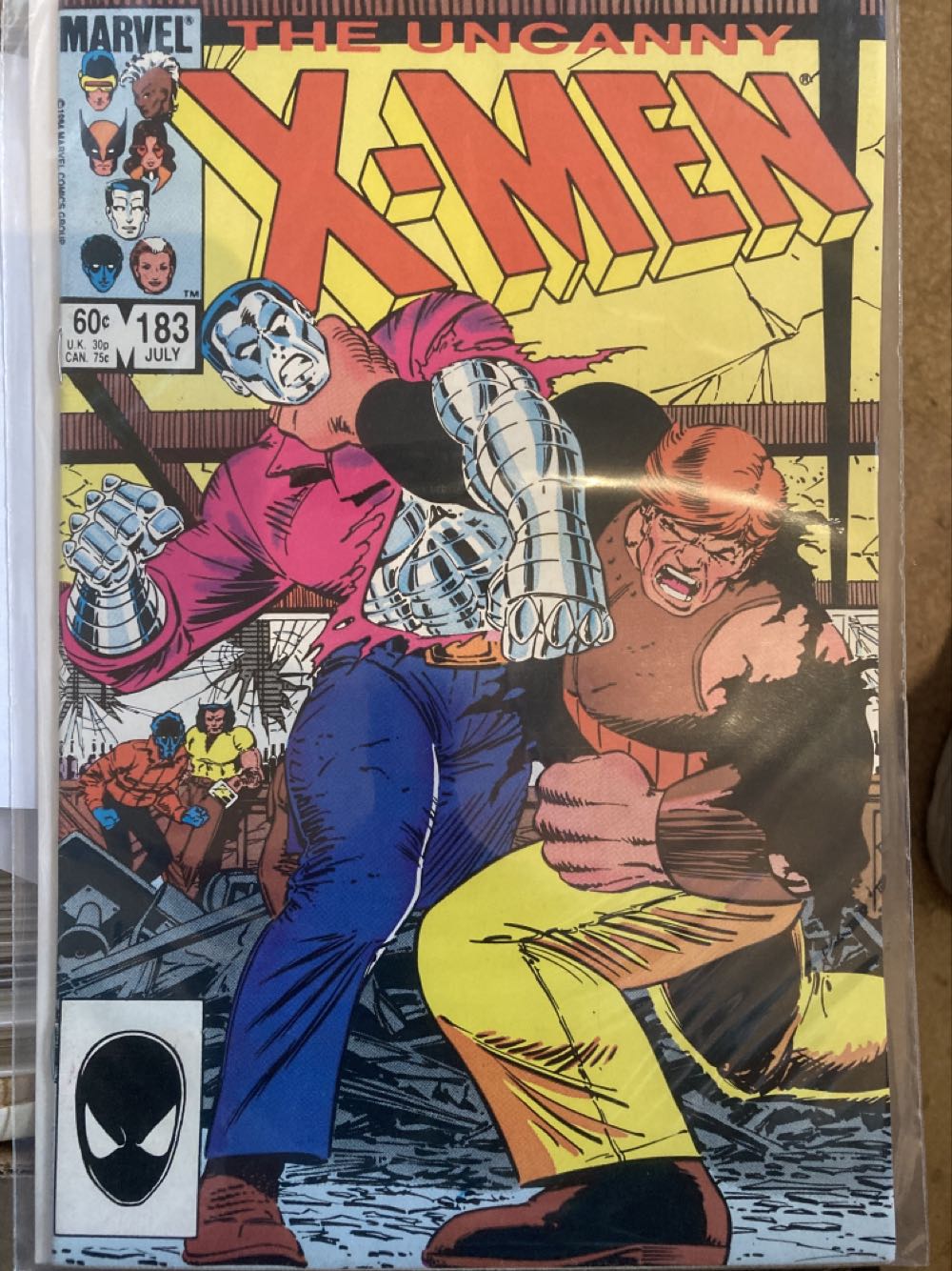 The Uncanny X-Men - Marvel Comics (183 - Jul 1984) comic book collectible - Main Image 2
