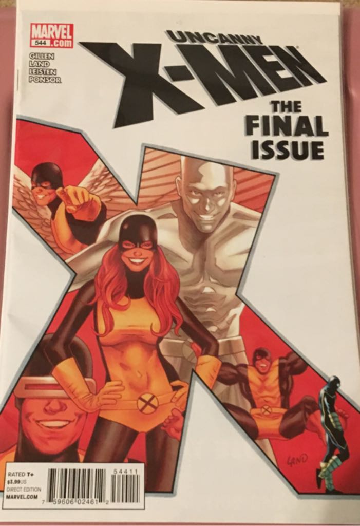 Uncanny X-Men - Marvel (544 - Dec 2011) comic book collectible [Barcode 75960602461253] - Main Image 1