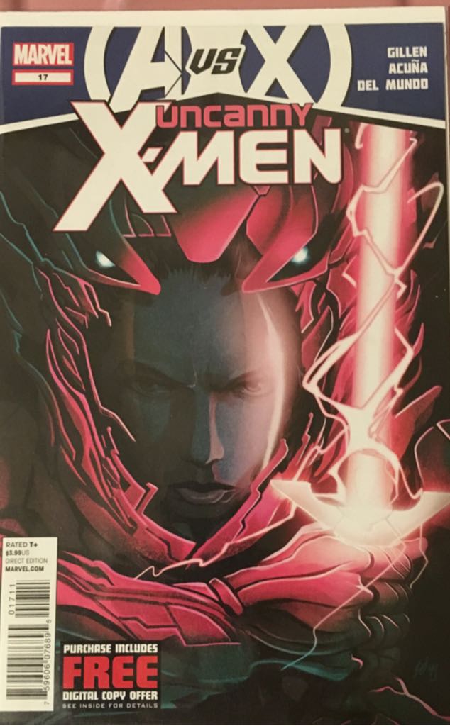 Uncanny X-Men (2011) #17 - Marvel Comics (17 - October 2012) comic book collectible [Barcode 75960607689501711] - Main Image 1