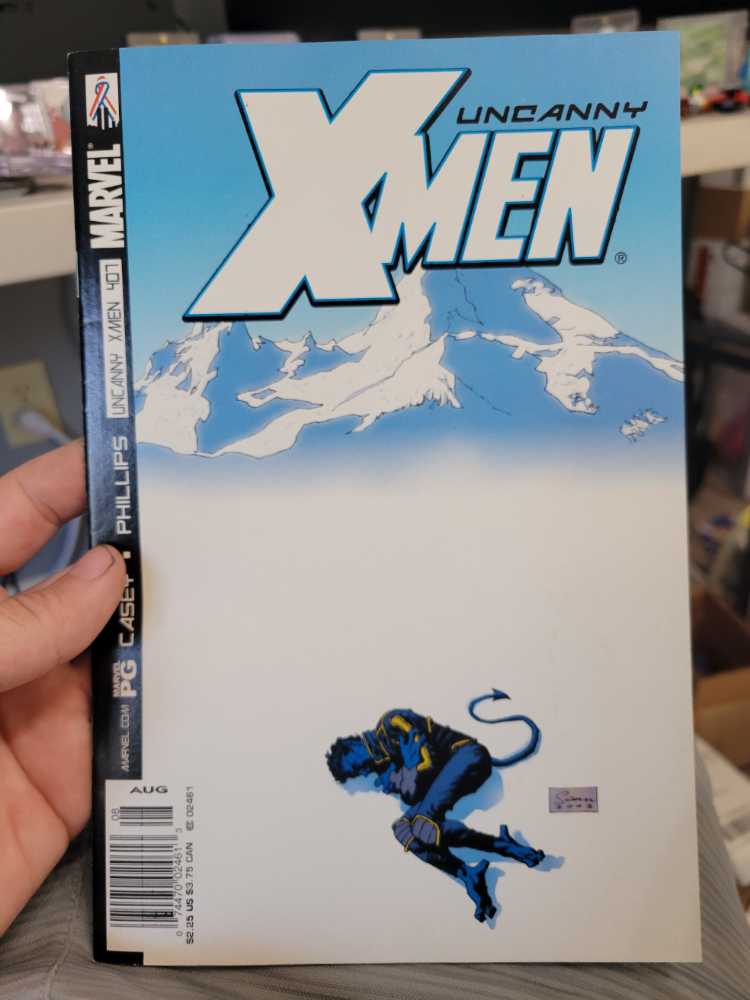 Uncanny X-Men - Marvel (407 - Jul 2002) comic book collectible [Barcode 07447002461308] - Main Image 2
