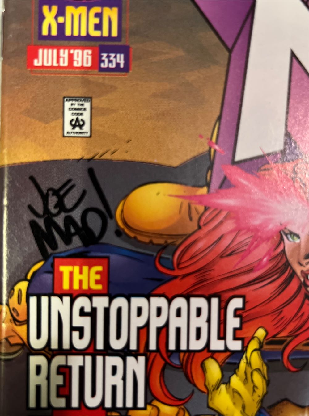 The Uncanny X-Men - Marvel (334 - Jul 1996) comic book collectible [Barcode 75960602461233411] - Main Image 2