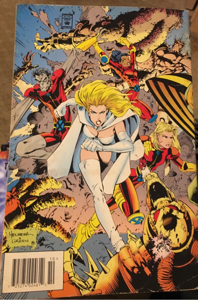 Uncanny X-Men (1963) - Marvel Comics (317 - Oct 1994) comic book collectible [Barcode 72527402461210] - Main Image 2