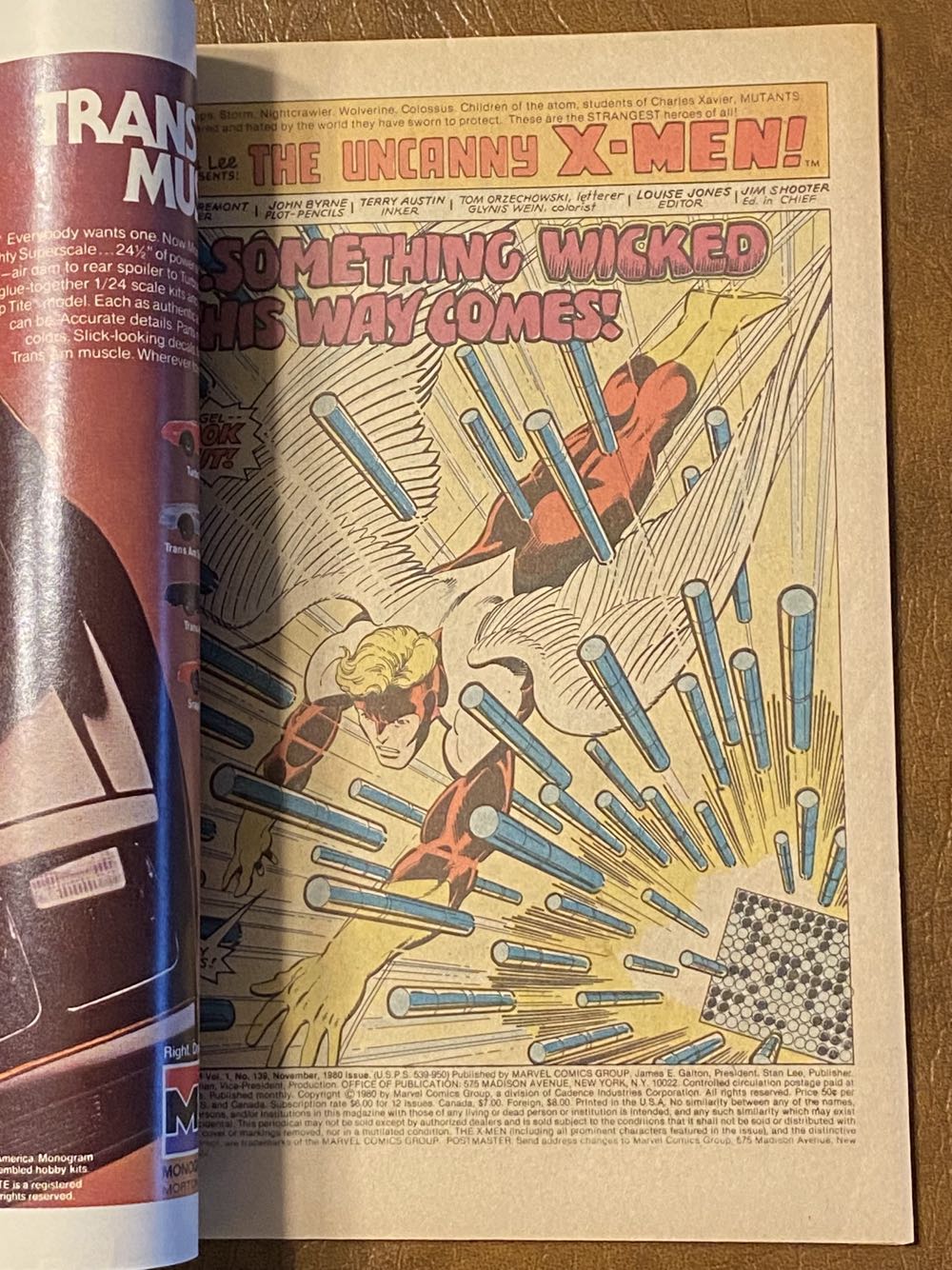 X-Men - Marvel (139 - Nov 1980) comic book collectible [Barcode 07148602461311] - Main Image 2