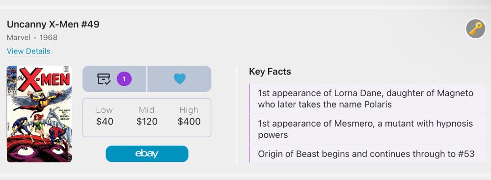 The Uncanny X-Men - Marvel Comics (49 - Oct 1968) comic book collectible - Main Image 3