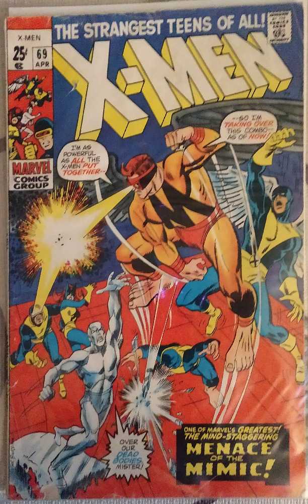 Uncanny X-Men 69 - Marvel Comics (69 - Apr 1971) comic book collectible - Main Image 2