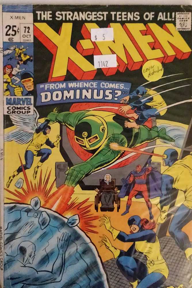 The Uncanny X-Men - Marvel Comics (72 - Oct 1971) comic book collectible - Main Image 3