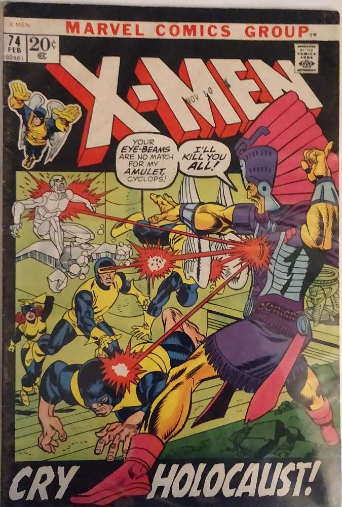 Uncanny X-Men 74 - Marvel Comics (74 - Feb 1972) comic book collectible - Main Image 2