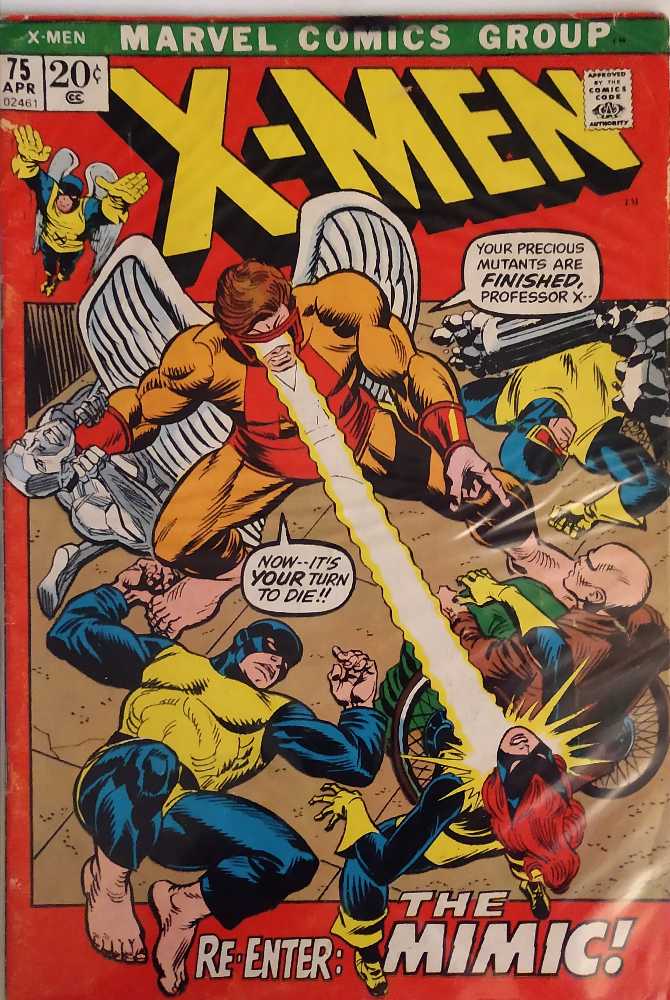 Uncanny X-Men 75 2C - Marvel Comics (75 - Apr 1972) comic book collectible - Main Image 2