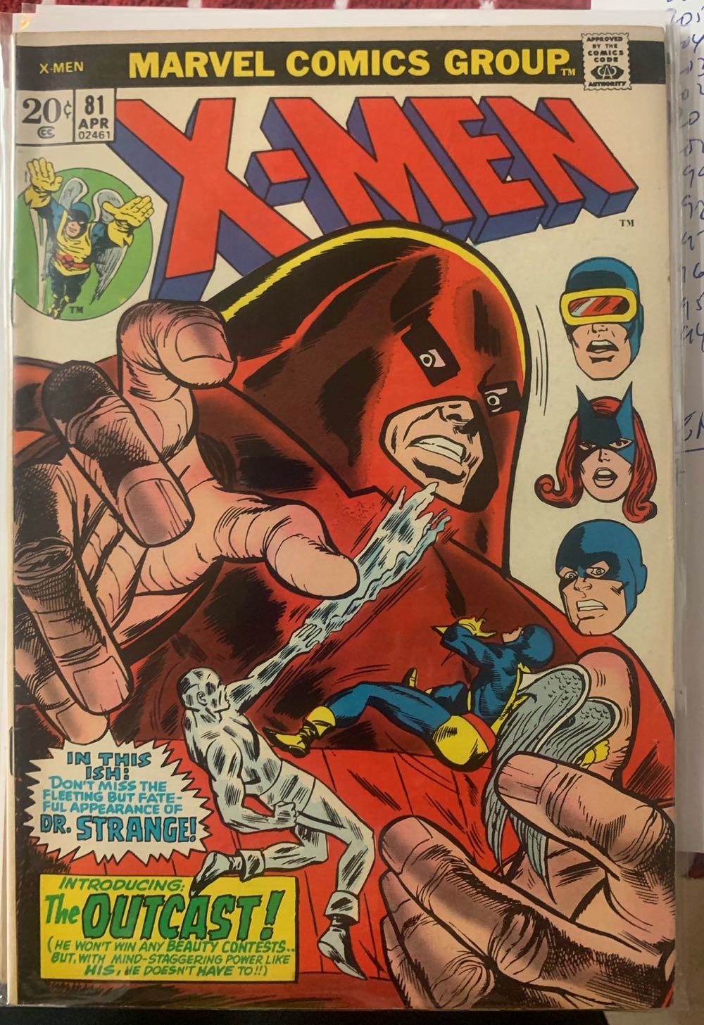 Uncanny X-Men 81 - Marvel Comics (81 - Apr 1973) comic book collectible - Main Image 2