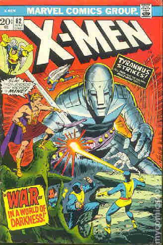 X-Men Vol 1 - Marvel Comics (82 - Jun 1974) comic book collectible - Main Image 1