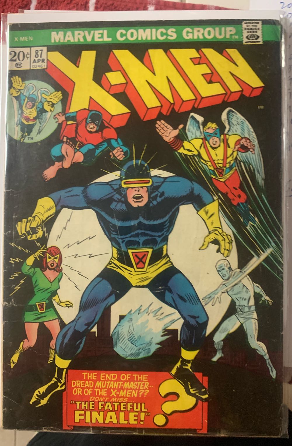 Uncanny X-Men 87 - Marvel Comics (87 - Apr 1974) comic book collectible - Main Image 3