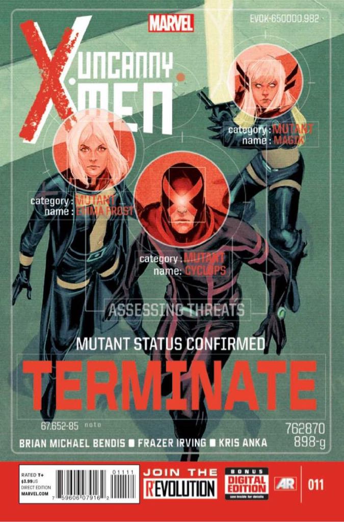 Uncanny X-Men, Vol. 3 - Marvel Comics (11 - Oct-13) comic book collectible [Barcode 75960607916201111] - Main Image 1