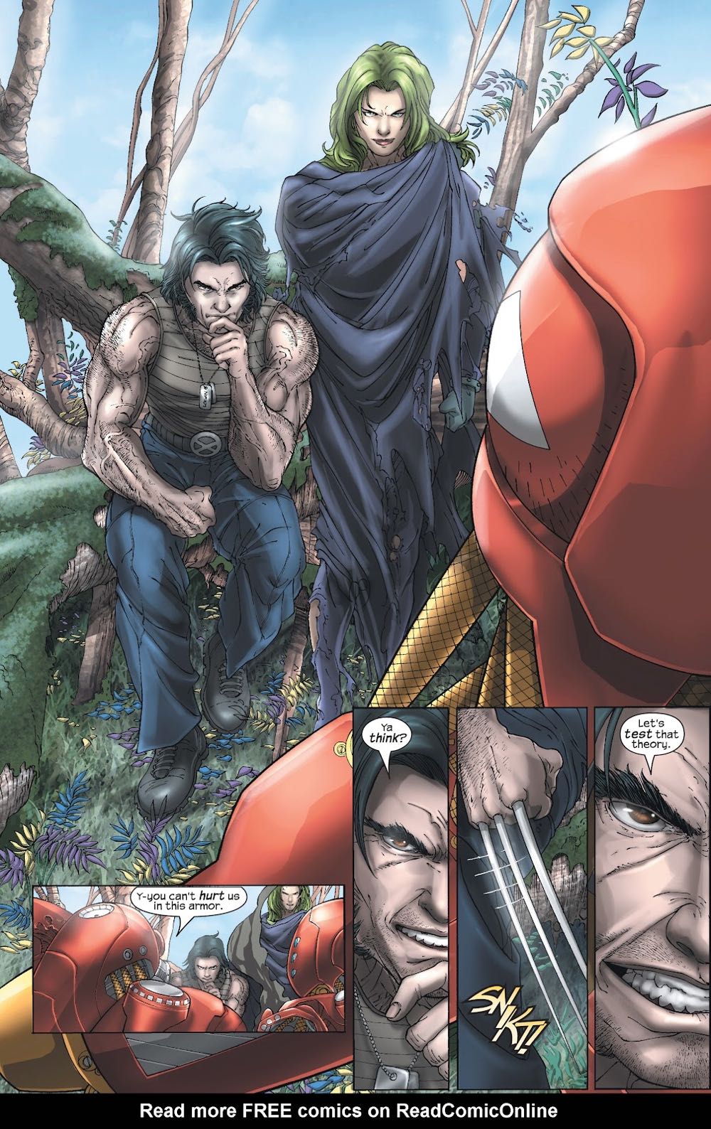 Uncanny X-Men (1963) - Marvel Comics (441 - May 2004) comic book collectible [Barcode 75960602461244111] - Main Image 2